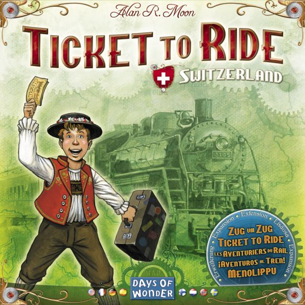 Ticket to Ride Switzerland - チケットトゥライド 拡張：スイス