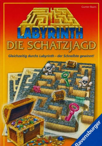 Labyrinth - Die Schatzjagd - ドクロと宝箱
